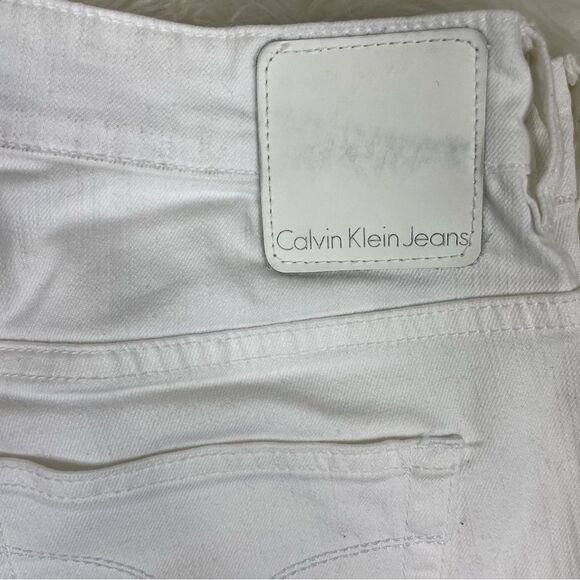Calvin Klein | white jeans regular slim fit 31x43 - Picture 9 of 9